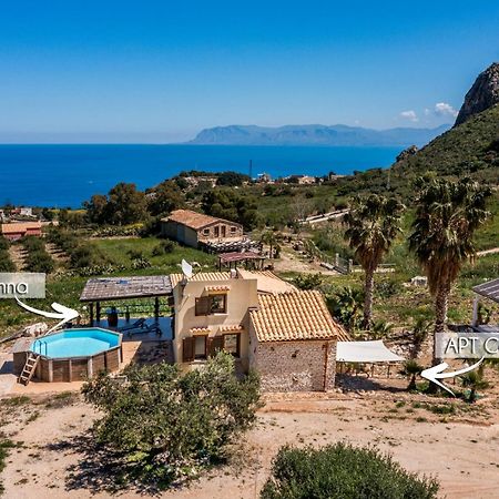 Apt Villa Anna E Apt Cantina Vito Vicinissimi Alla Riserva Dello Zingaro Скопелло Экстерьер фото