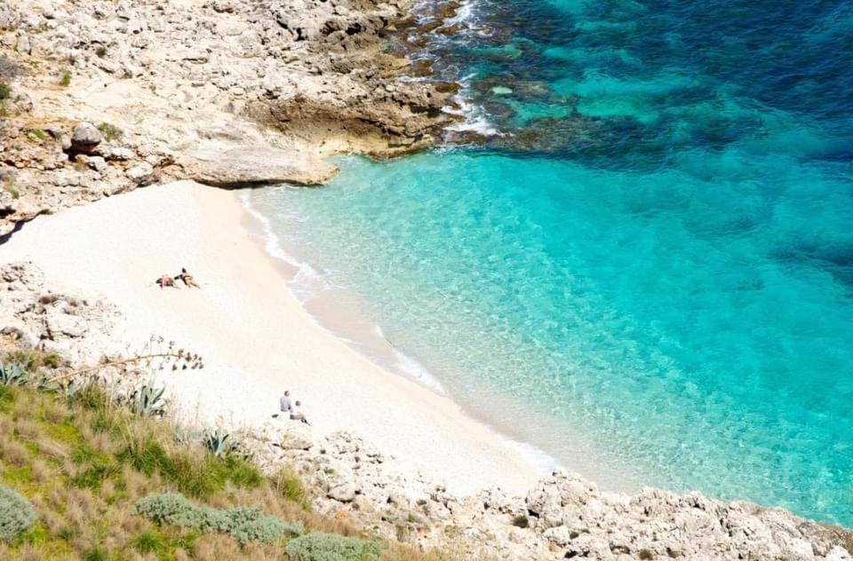 Apt Villa Anna E Apt Cantina Vito Vicinissimi Alla Riserva Dello Zingaro Скопелло Экстерьер фото