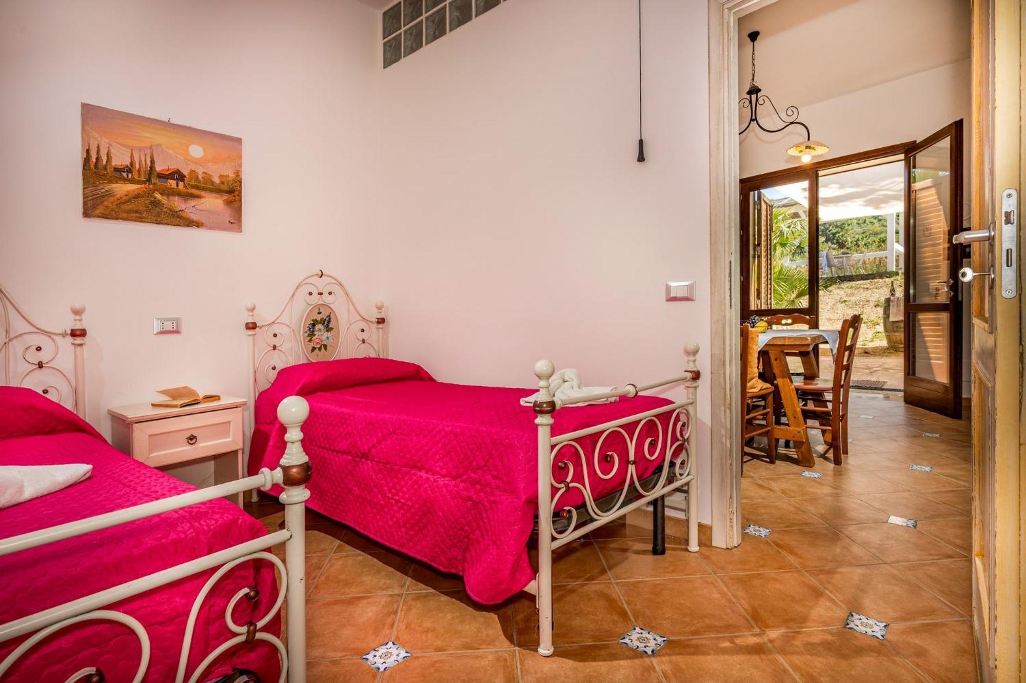 Apt Villa Anna E Apt Cantina Vito Vicinissimi Alla Riserva Dello Zingaro Скопелло Экстерьер фото