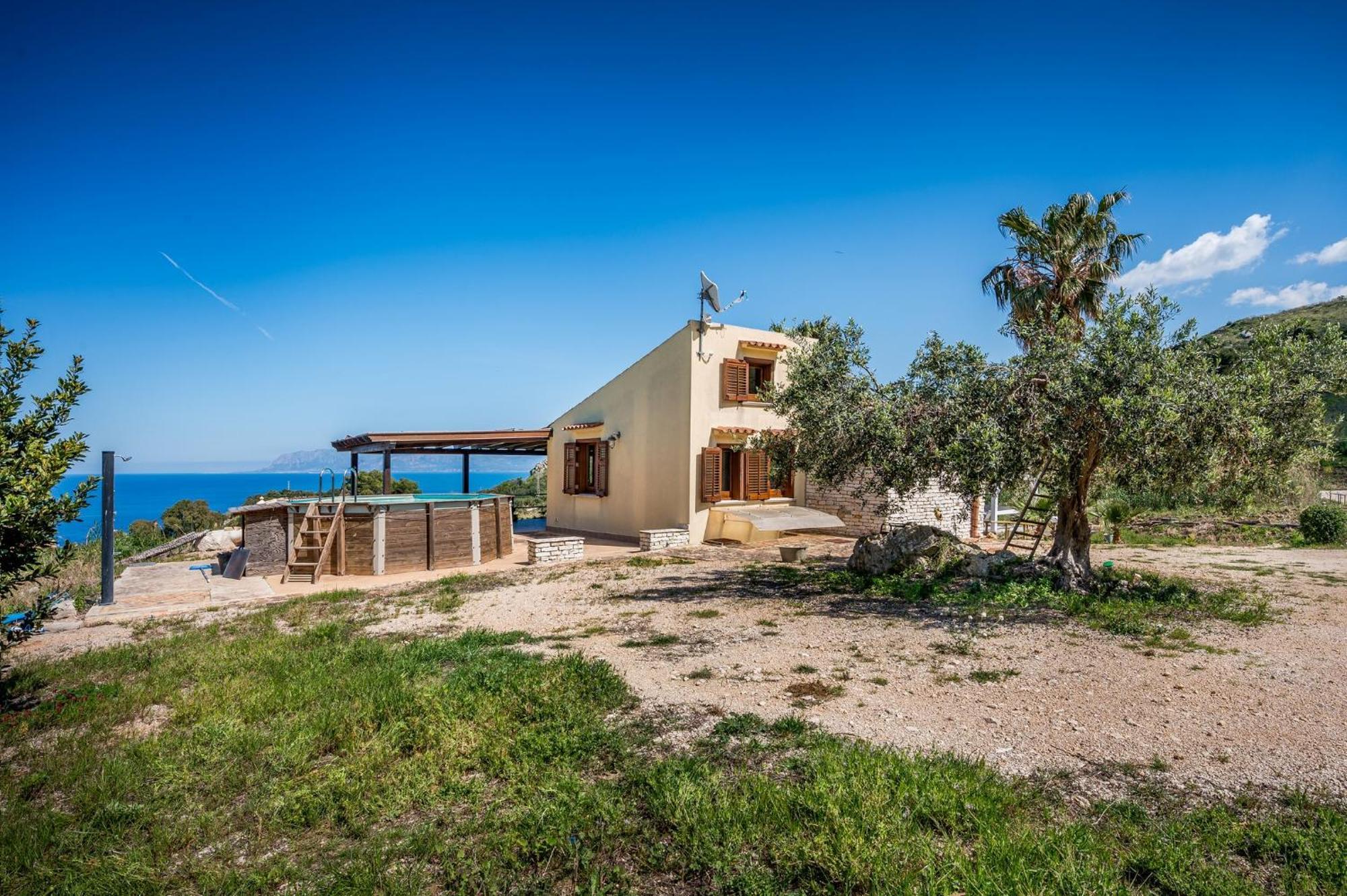 Apt Villa Anna E Apt Cantina Vito Vicinissimi Alla Riserva Dello Zingaro Скопелло Экстерьер фото