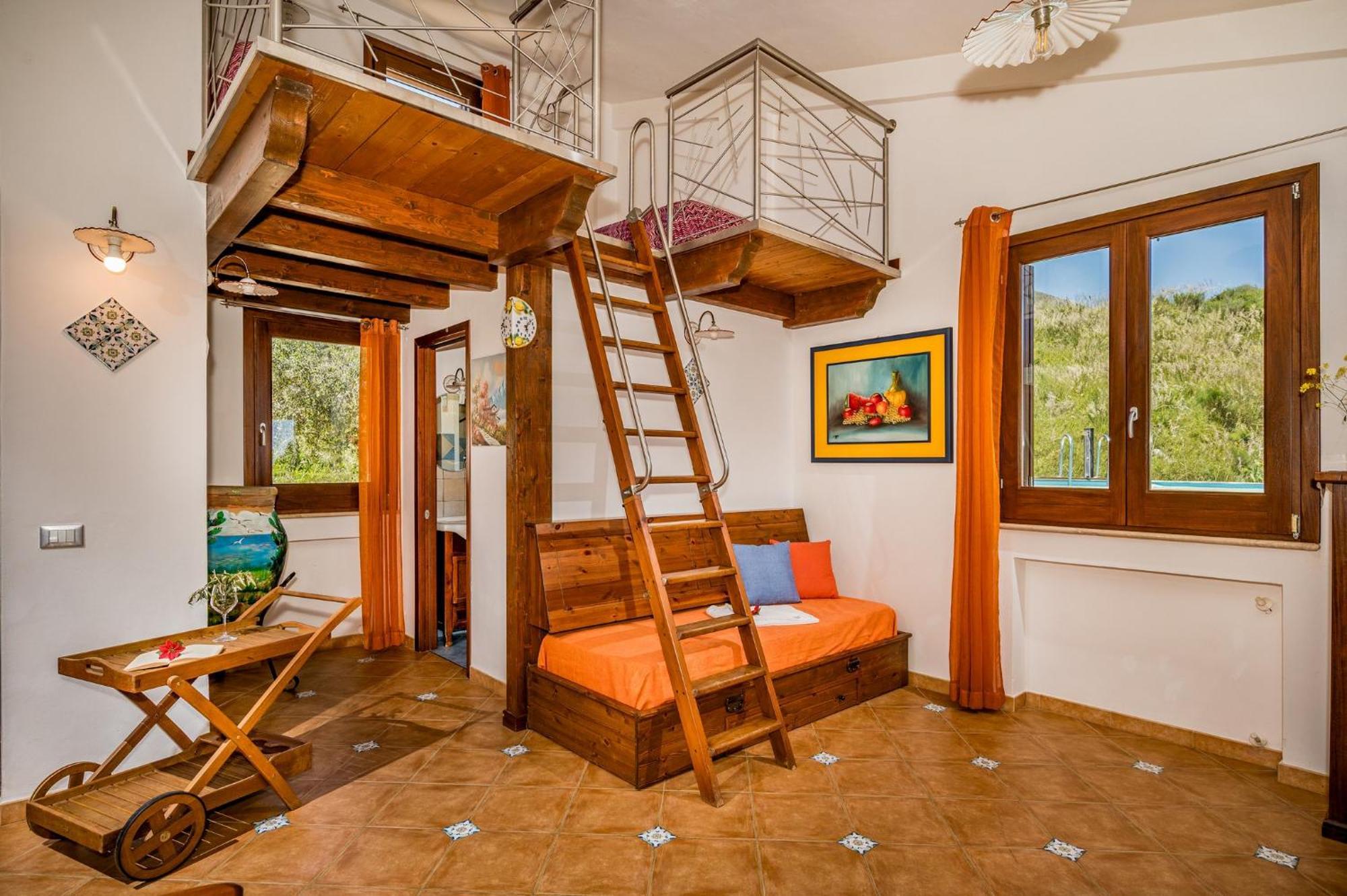 Apt Villa Anna E Apt Cantina Vito Vicinissimi Alla Riserva Dello Zingaro Скопелло Экстерьер фото